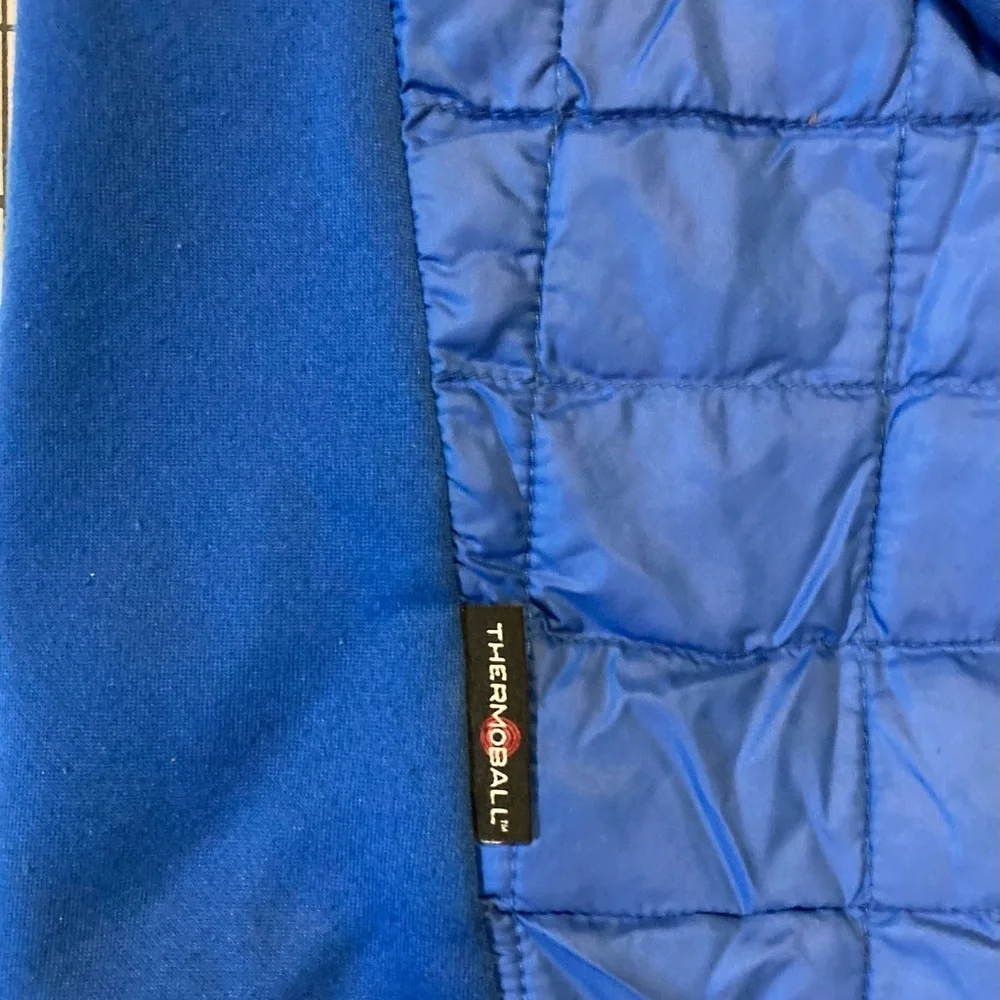 The North Face‎ Boy’s Size Large (14-16) Snorkel Blue Thermoball Hybrid Jacket